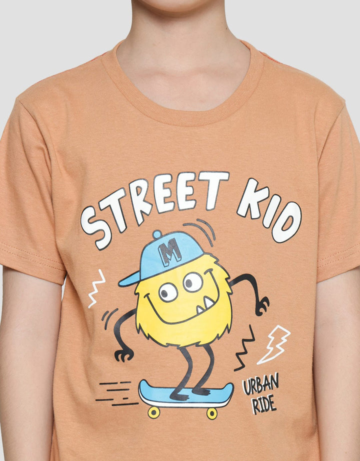 Little M Street Kids Boys Short Sleeve T-Shirt