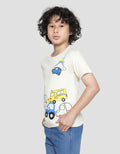 Little M Car Hanging Boys Short Sleeve T-Shirt