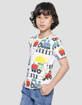 Little M Train Tracktor Boys T-Shirt