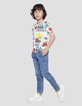 Little M Train Tracktor Boys T-Shirt