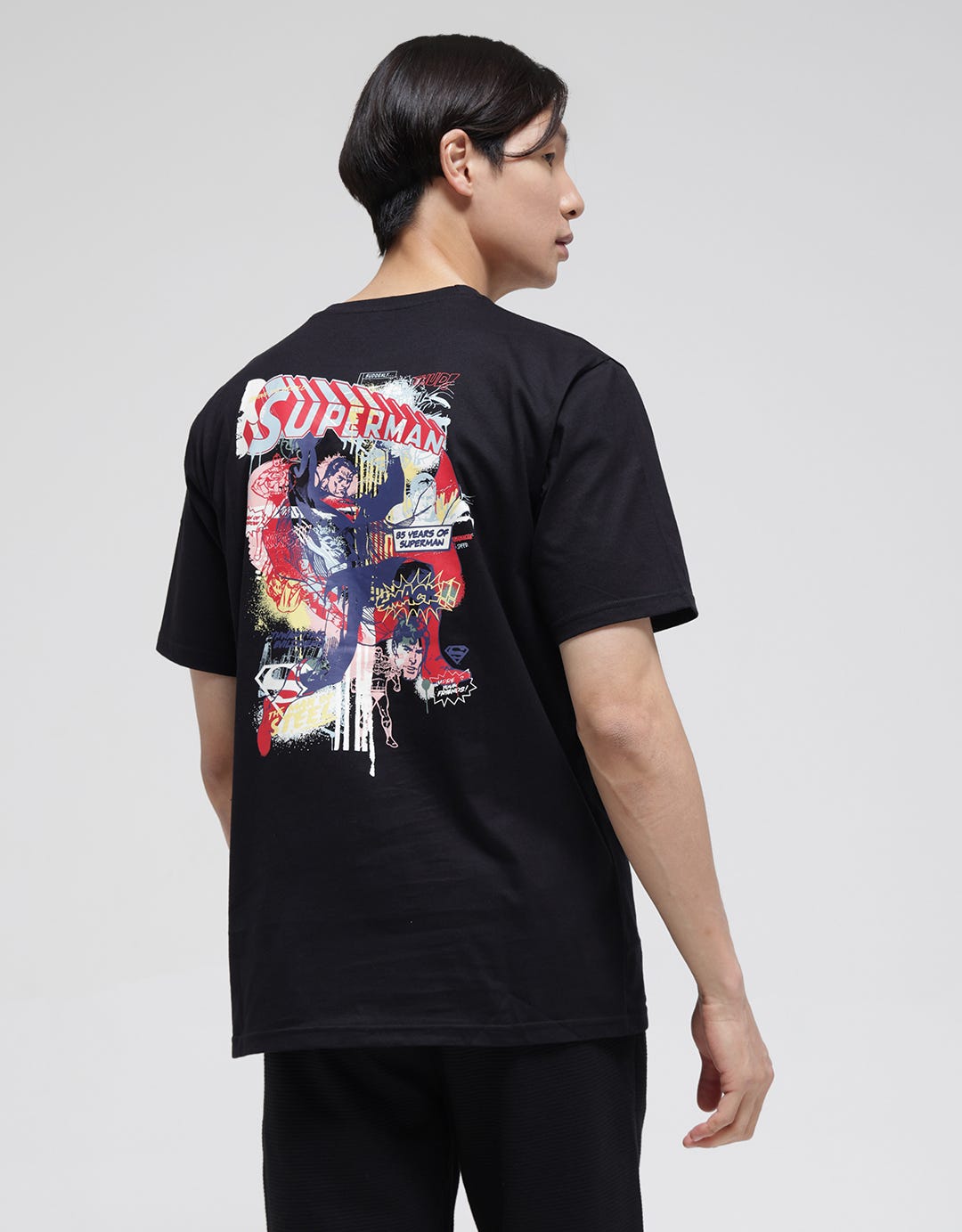 Nevada Superman Back Front Print Men's T-Shirt