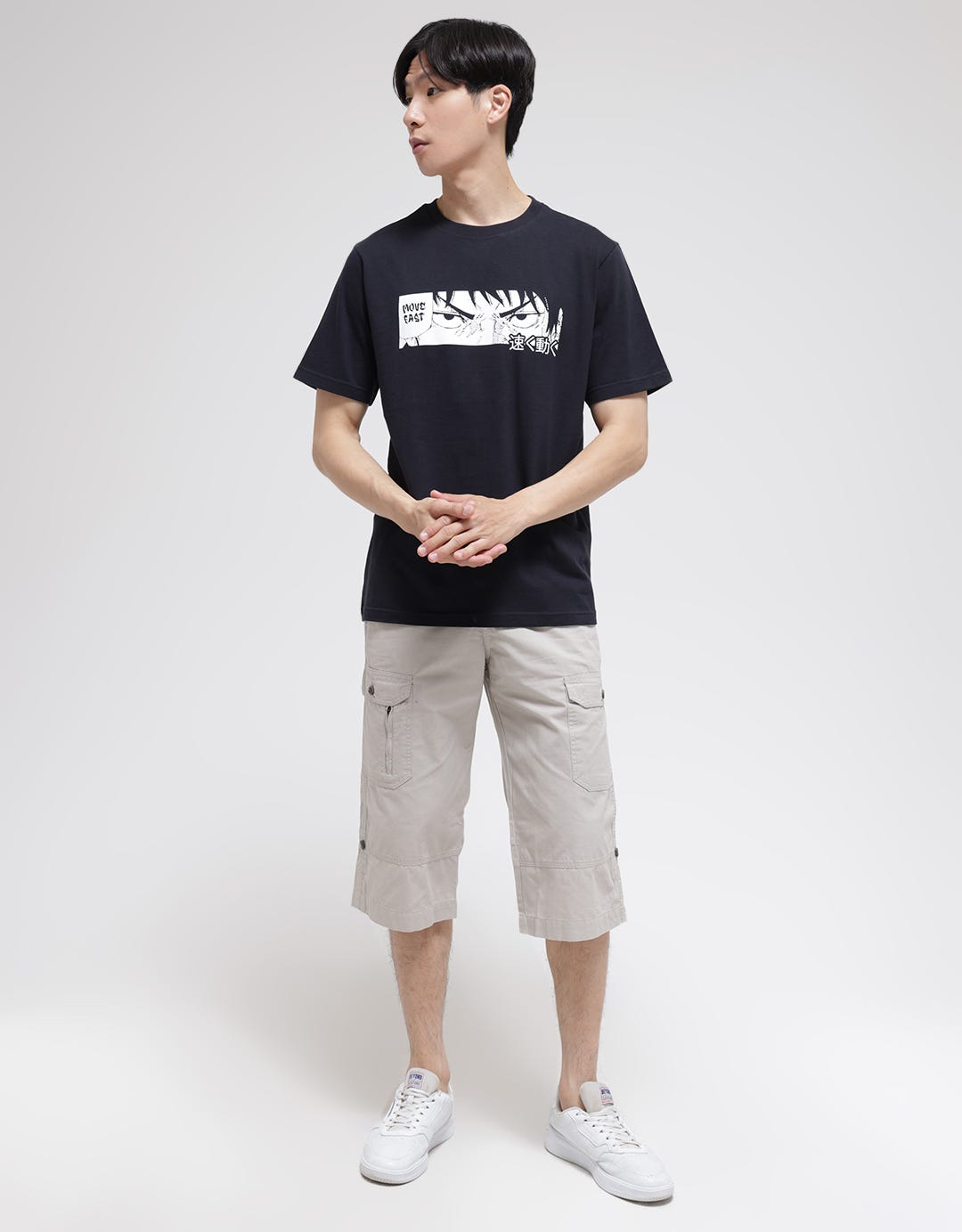 Nevada Anime Front Print Men's T-Shirt