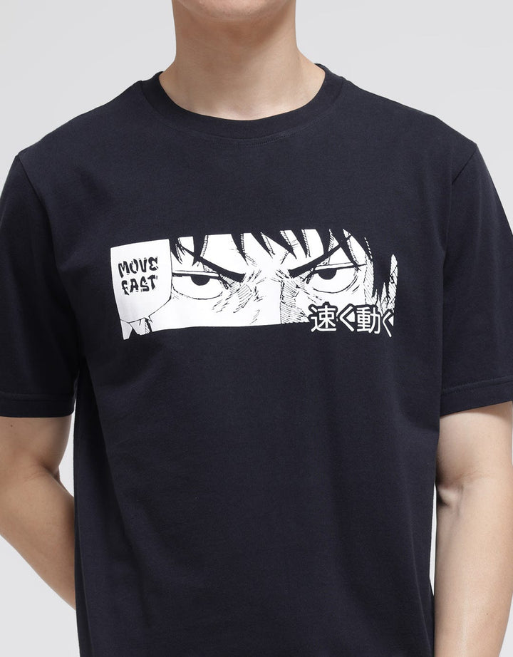 Nevada Anime Front Print Men's T-Shirt
