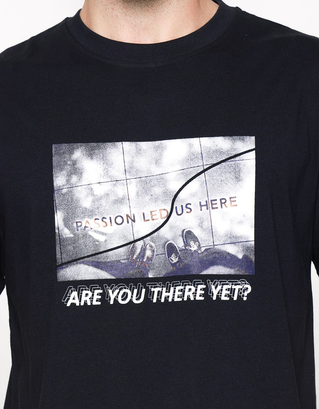 Nevada Short Sleeve T-Shirt Print Are You There