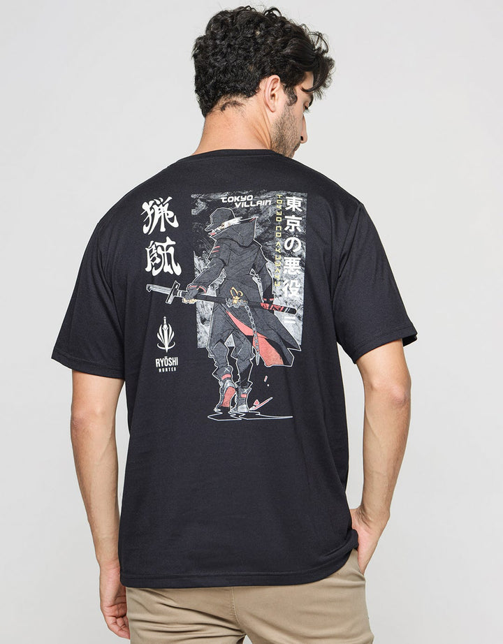 Nevada Short Sleeve T-Shirt Print Anime