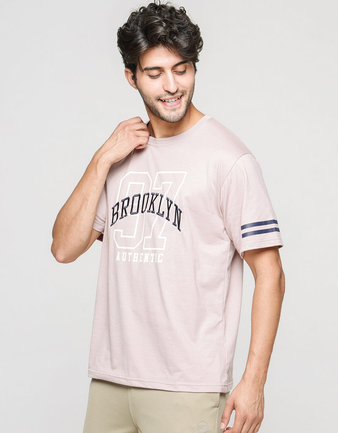 Nevada Short Sleeve T-Shirt Print And Embro