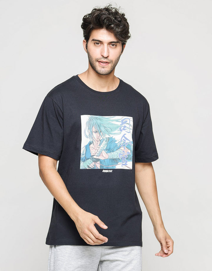 Nevada Anime Kaos Lengan Pendek Pria