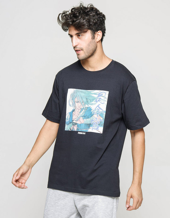 Nevada Anime Kaos Lengan Pendek Pria