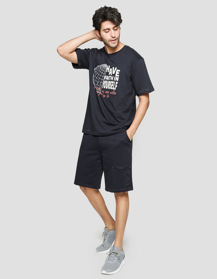 Nevada Short Sleeve T-Shirt Print Have Faith In Yourself