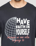 Nevada Short Sleeve T-Shirt Print Have Faith In Yourself