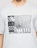 Nevada Short Sleeve T-Shirt Print Don���t Expect Life