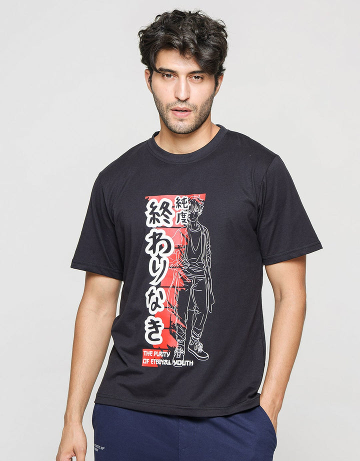 Nevada Anime Print Casual Men's T-Shirt