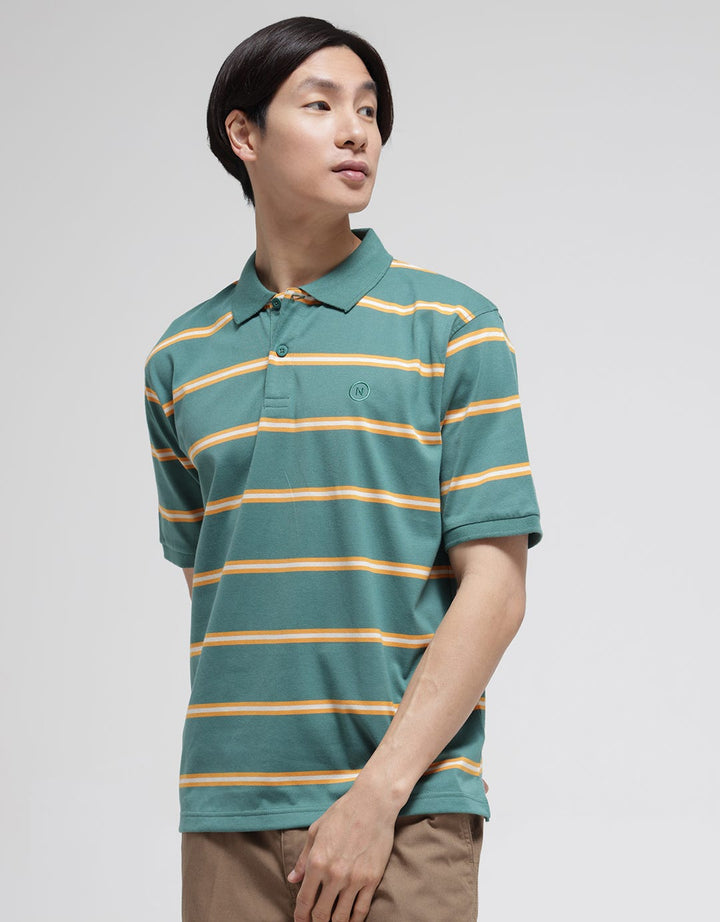 Nevada Short Sleeve Polo Shirt Jersey Stripe One
