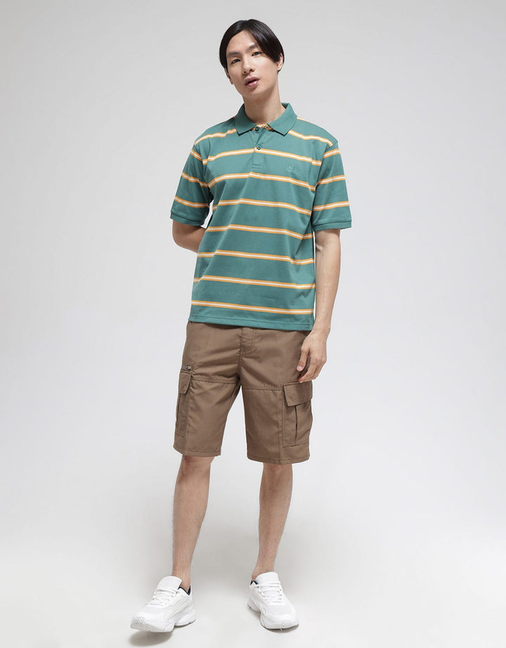 Nevada Short Sleeve Polo Shirt Jersey Stripe One
