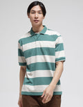 Nevada Short Sleeve Polo Shirt Jersey Medium Stripe