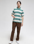 Nevada Short Sleeve Polo Shirt Jersey Medium Stripe