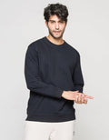 Nevada Sweater With Woven Label Men