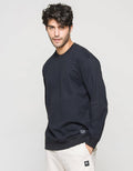 Nevada Sweater With Woven Label Men
