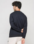 Nevada Sweater With Woven Label Men