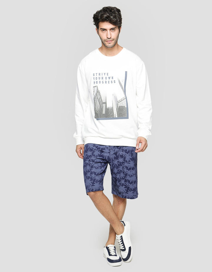 Nevada Sweatshirt Round Neck Progress Print