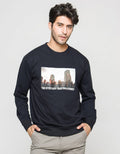 Nevada Sweatshirt Round Neck The Cities Print