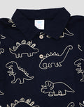 Pipiniko Set Woven Polo Fp Dino