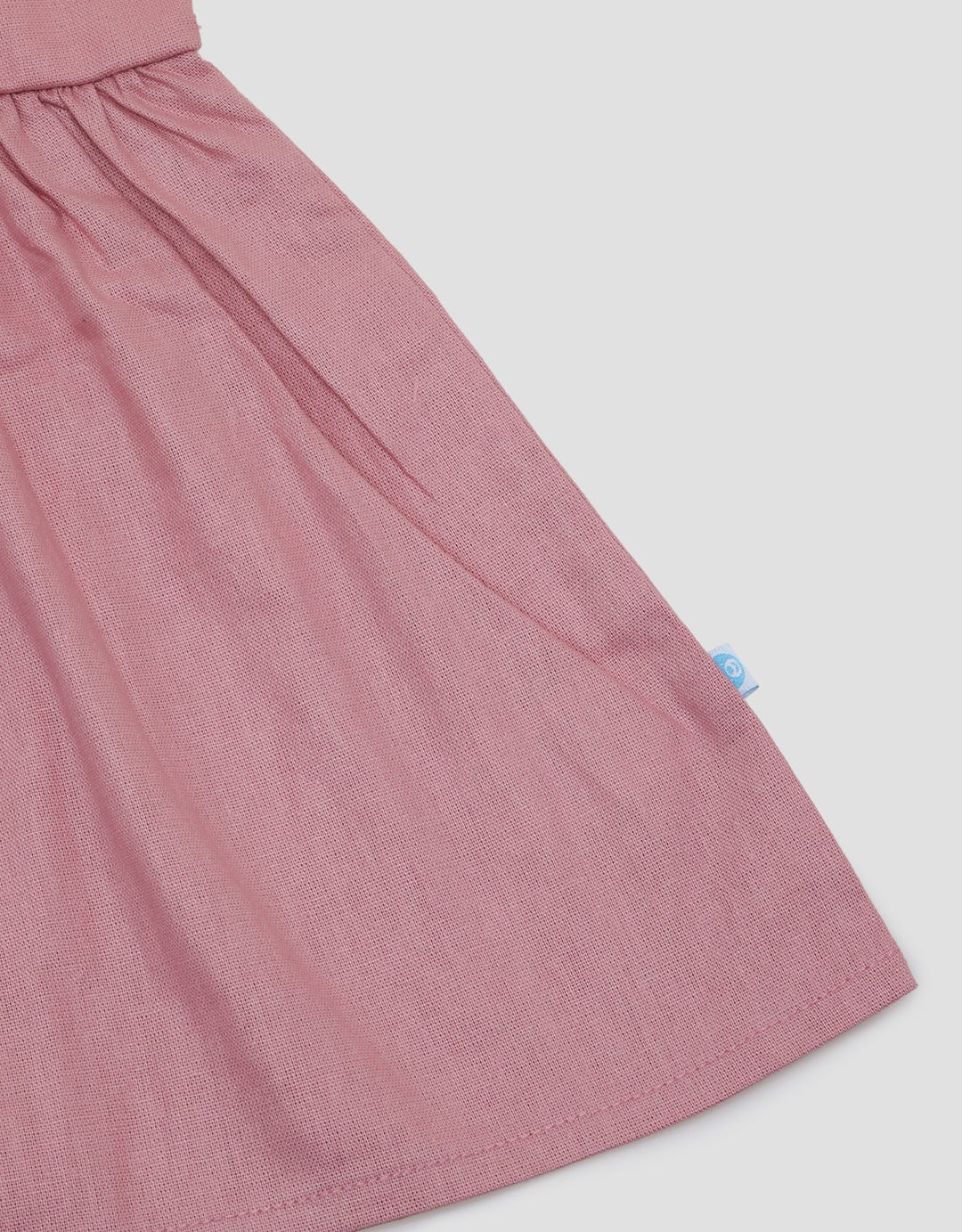 Pipiniko Short Sleeve Midi Dress Combi Woven With Lace