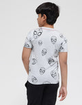 Marvel Face Chenille SPD Kaos Anak Laki-laki