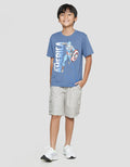 Marvel Avengers Captain America Run Kaos Anak Laki-Laki