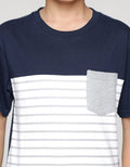Nevada Stripe Pocket Boys T-Shirt
