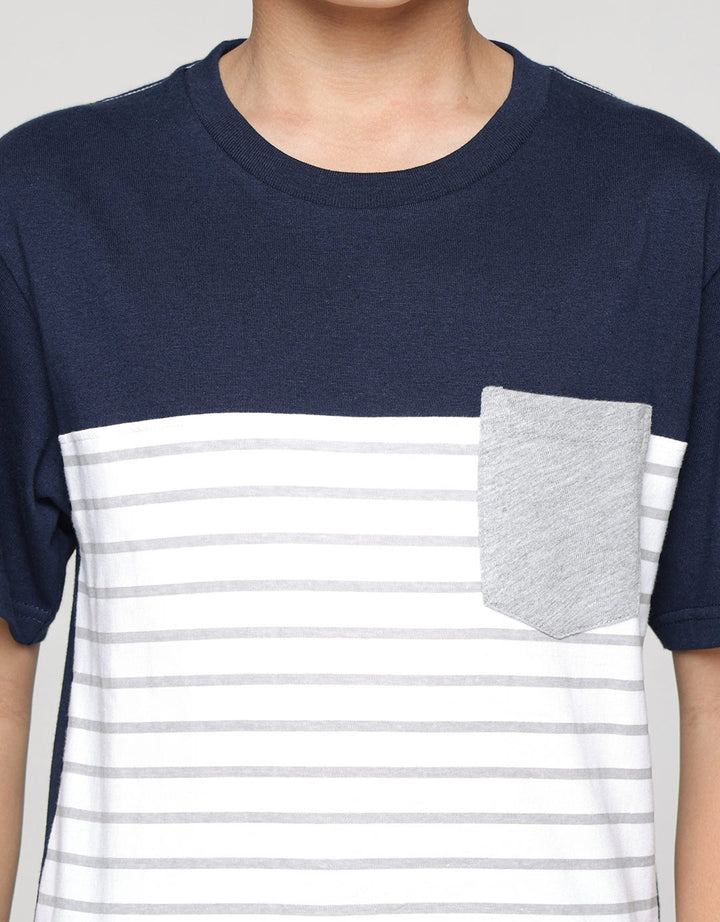 Nevada Stripe Pocket Boys T-Shirt