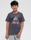 Nevada Anime Print TS Kaos Anak Laki-laki