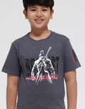 Nevada Anime Print TS Kaos Anak Laki-laki