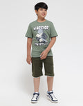 Nevada Short Sleeve T-Shirt Print Warrior