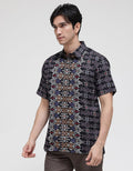 Krisna Wahyu Kemeja Batik Print Pria