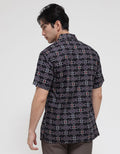 Krisna Wahyu Kemeja Batik Print Pria
