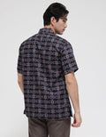 Krisna Wahyu Kemeja Batik Print Pria