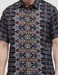 Krisna Wahyu Kemeja Batik Print Pria