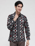 Krisna Wahyu Full Motif Men's Batik Shirt