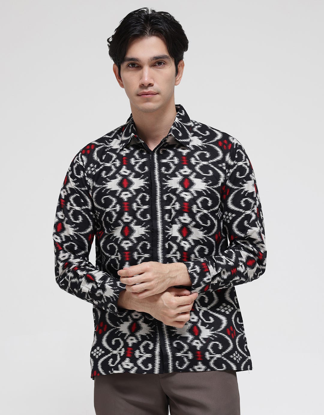Krisna Wahyu Kemeja Batik Lengan Panjang
