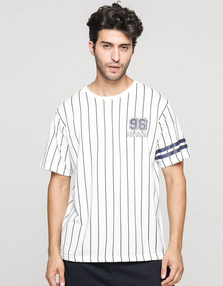 Nevada Tsst 118 Print Kaos Casual Pria