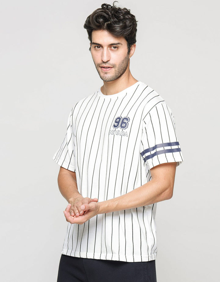 Nevada Tsst 118 Print Kaos Casual Pria