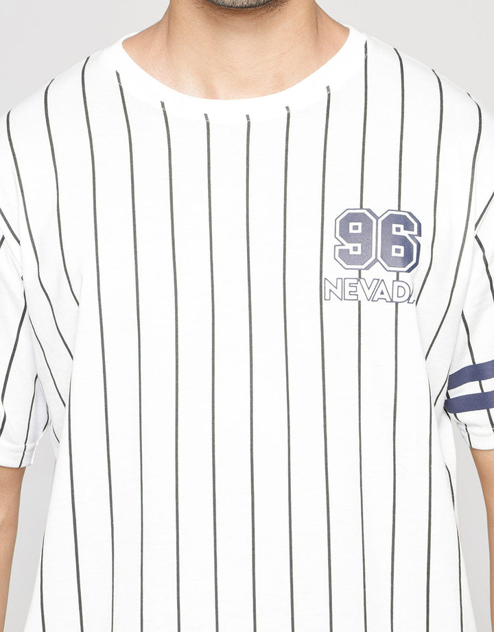 Nevada Tsst 118 Print Kaos Casual Pria