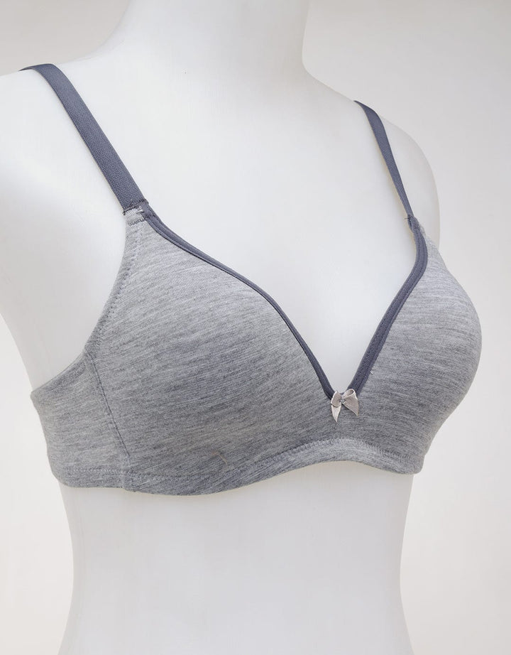 Nevada Non Push Up Regular Bra Nw Rib Two Tone