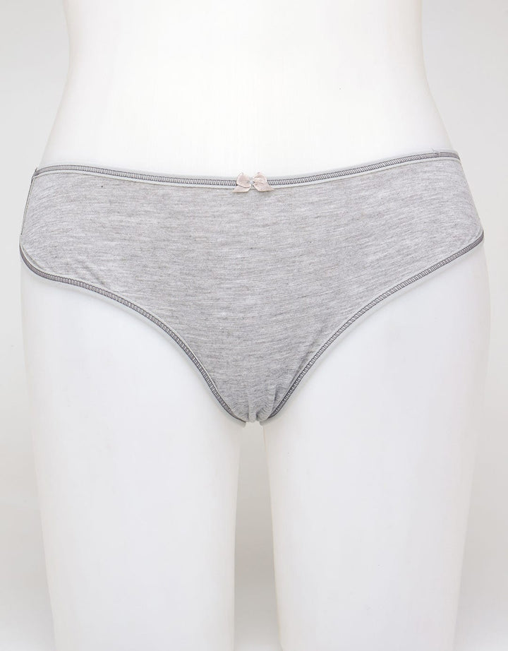 Nevada Brief Midi Panty Two Tone Pastel Blue List