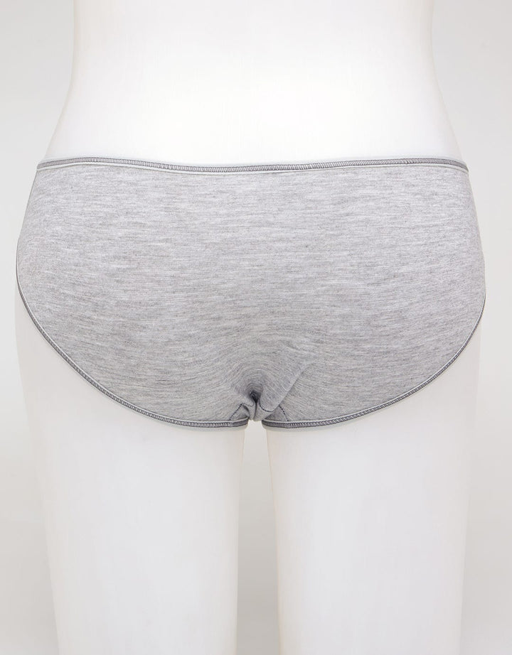 Nevada Brief Midi Panty Two Tone Pastel Blue List