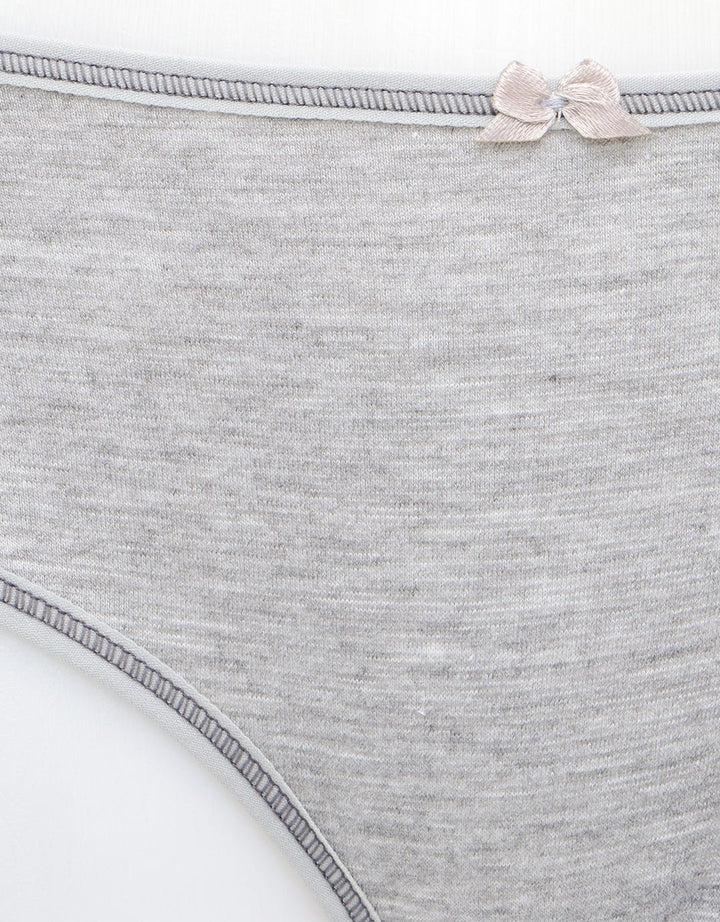 Nevada Brief Midi Panty Two Tone Pastel Blue List
