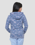 Aero Hoody Fullprint Big Flower Girls Jacket
