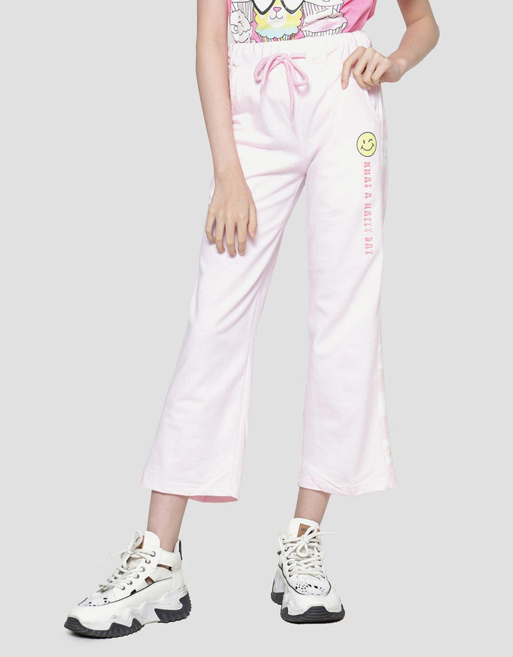 Aero Wide Leg Good Vibe Celana Panjang Anak Perempuan