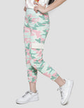 Aero Camo Cargo Jogger Pants for Girls